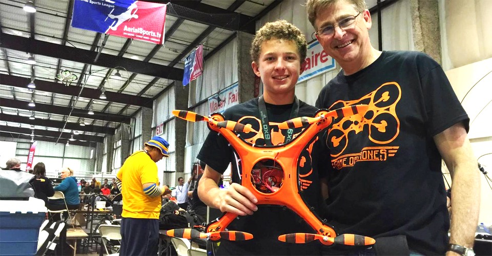 Startup Game of Drones: drone racen wordt populaire outdoor sport