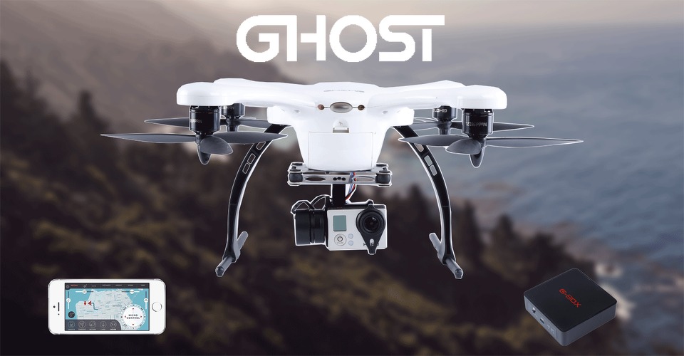 Ghost Drone zeer succesvol op Indiegogo