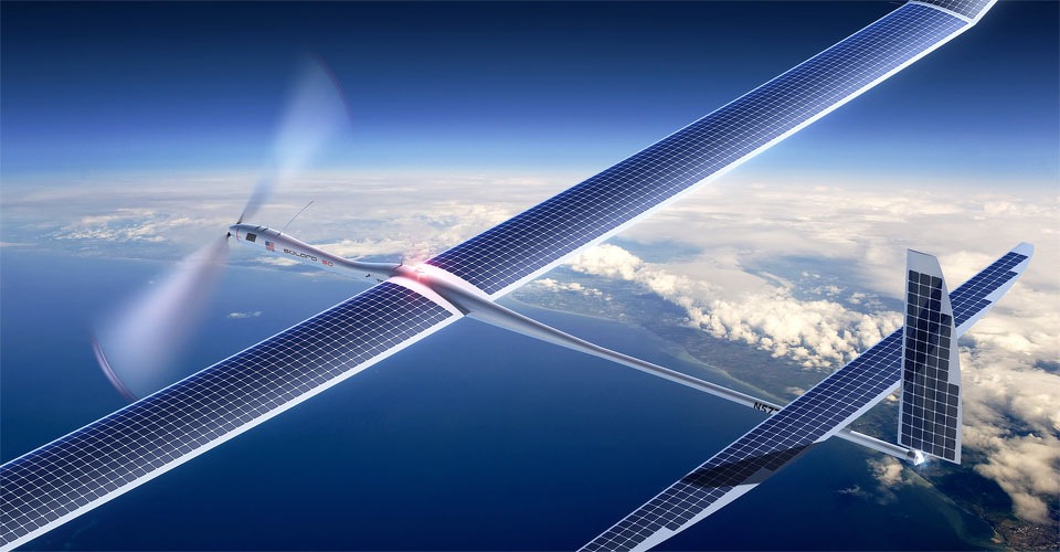 Google introduceert Titan internetdrones in 2015