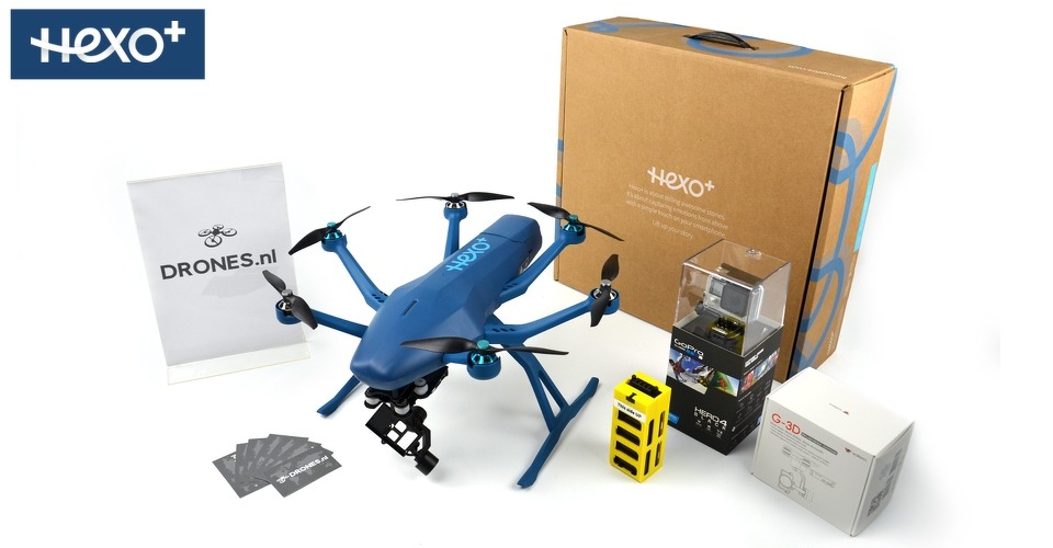 Kickstarter project HEXO+ drone succesvol afgerond