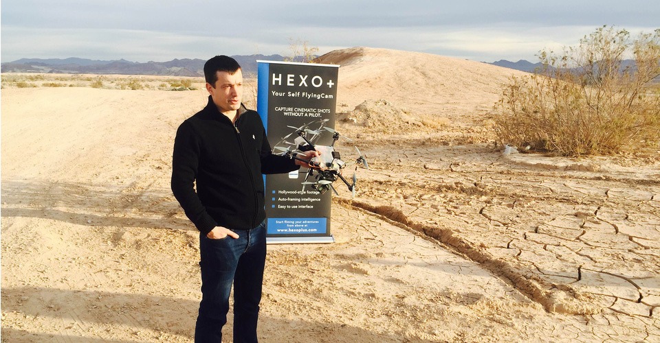 Demonstratie HEXO+ drone in Las Vegas, Nevada