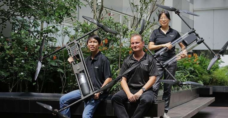 Bedrijf uit Singapore gaat voor wereldrecord langste drone vlucht