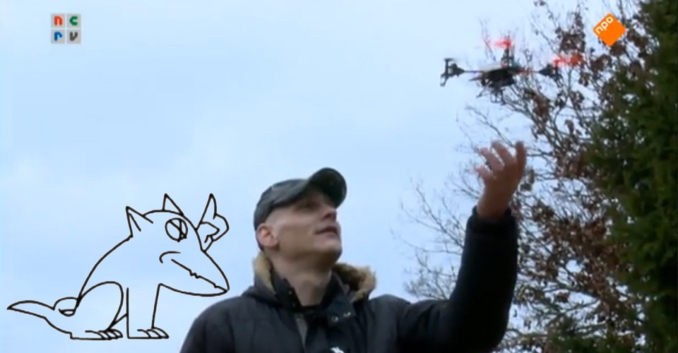 Man bijt hond rubriek: Ik en mijn drone