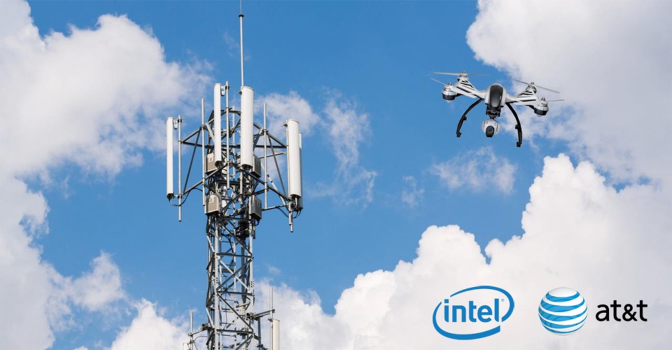 Intel en AT&T onderzoeken 4G-drones