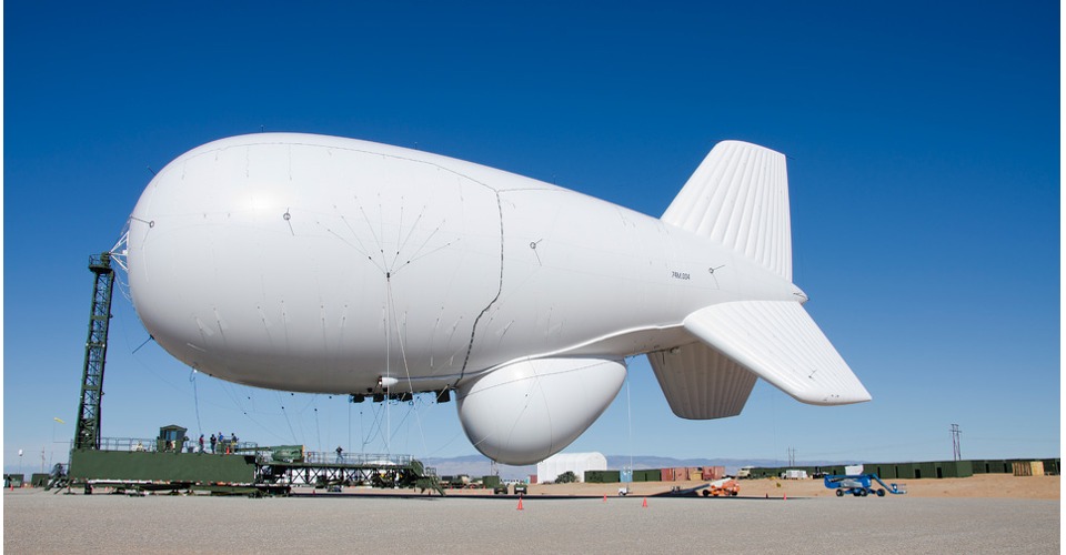 Amerikaanse leger zet zeppelins in tegen drones