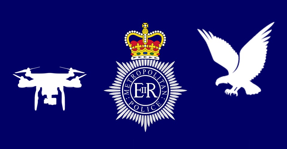 London Metropolitan Police overweegt ook gebruik anti-drone roofvogels