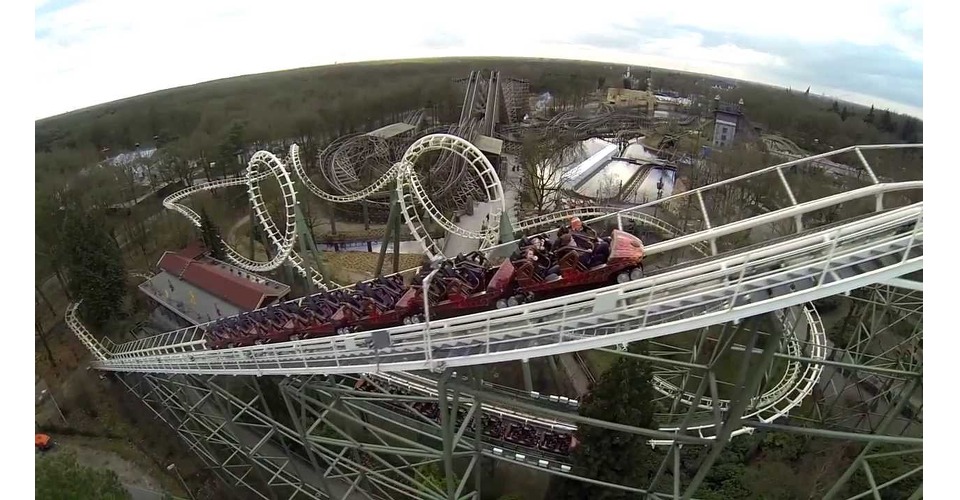 Luchtopnames van Efteling met drones