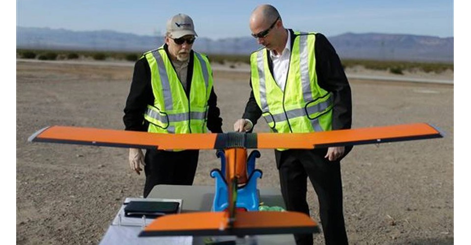Eerste drone op FAA test locatie Nevada stijgt op maar stort direct neer
