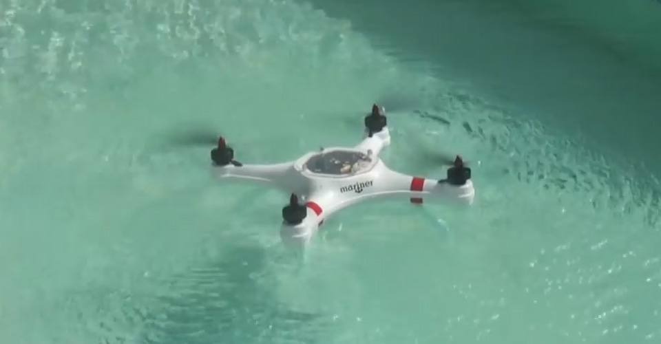 Mariner, de waterbestendige drone