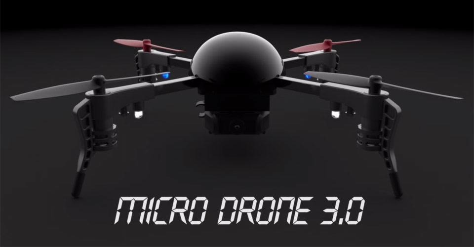 Nieuwe Micro Drone 3.0 razend populair op crowdfunding pagina Indiegogo