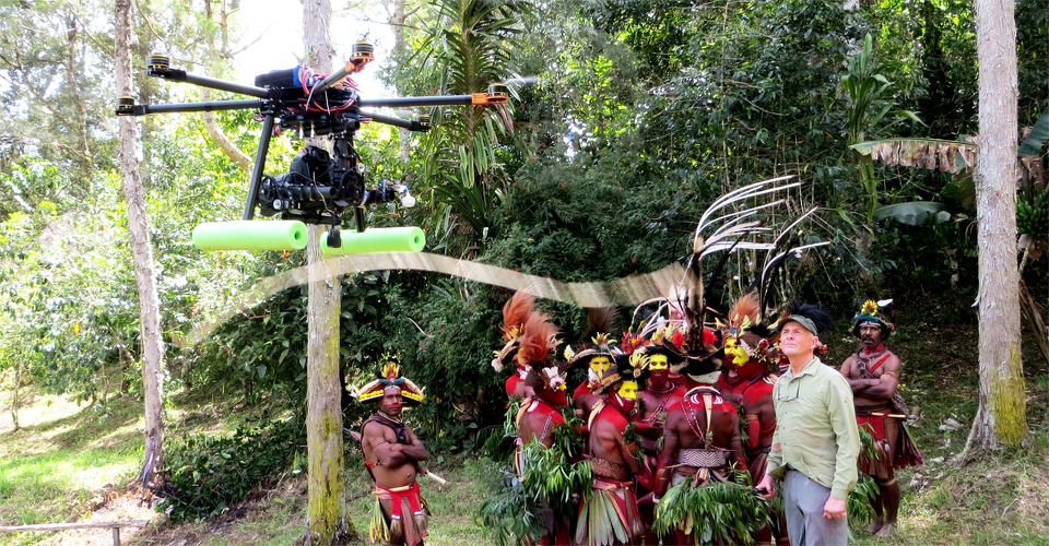 National Geographic gebruikt drones voor nieuw programma