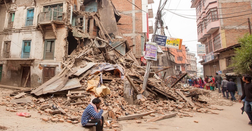 Drones spelen belangrijke rol bij hulp Nepal