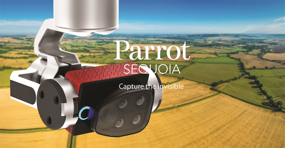 Parrot Sequoia sensor richt zich op agrarische sector
