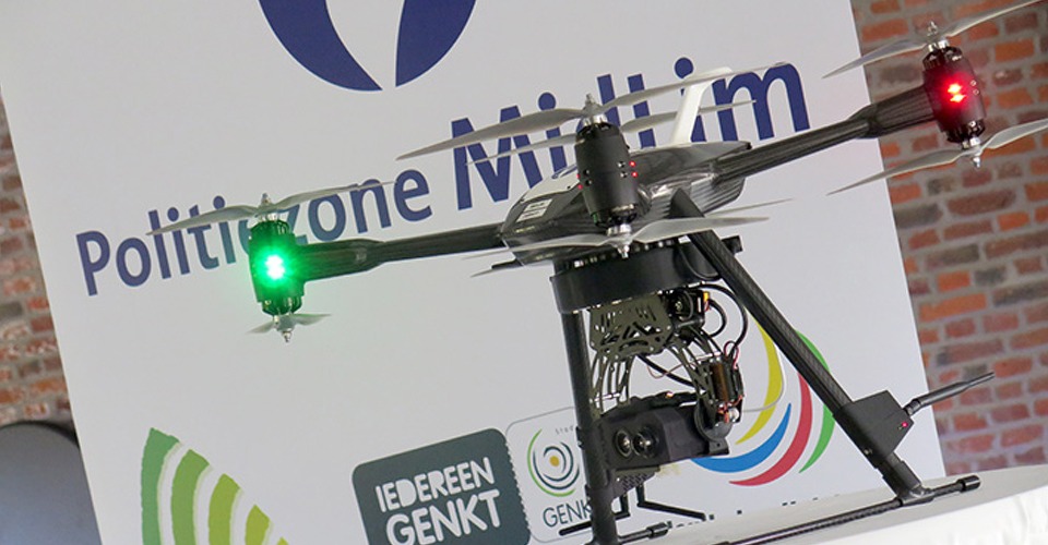Belgische Politie MidLim gebruikt Aerialtronics Altura Zenith drone