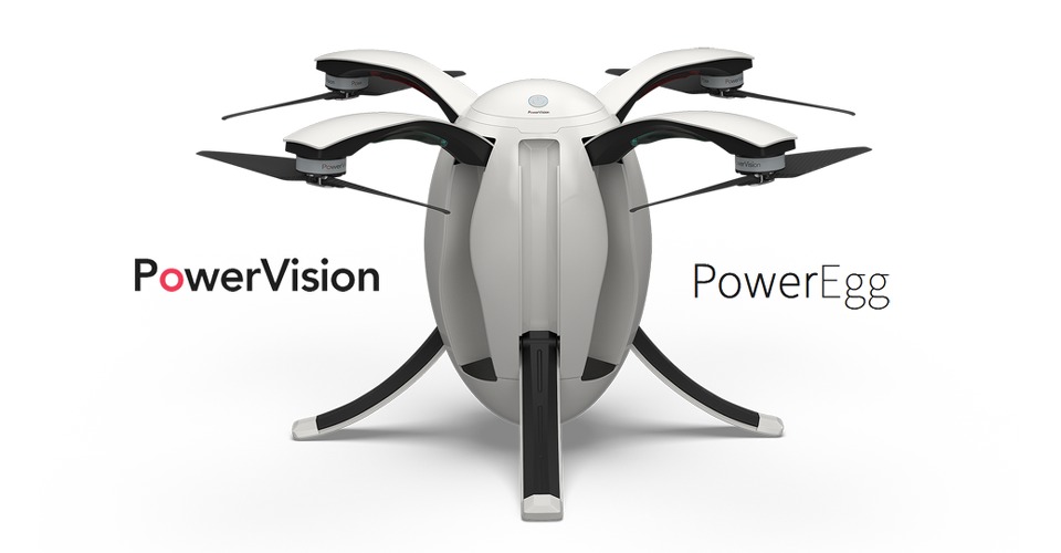 Powervision Robot introduceert PowerEgg drone