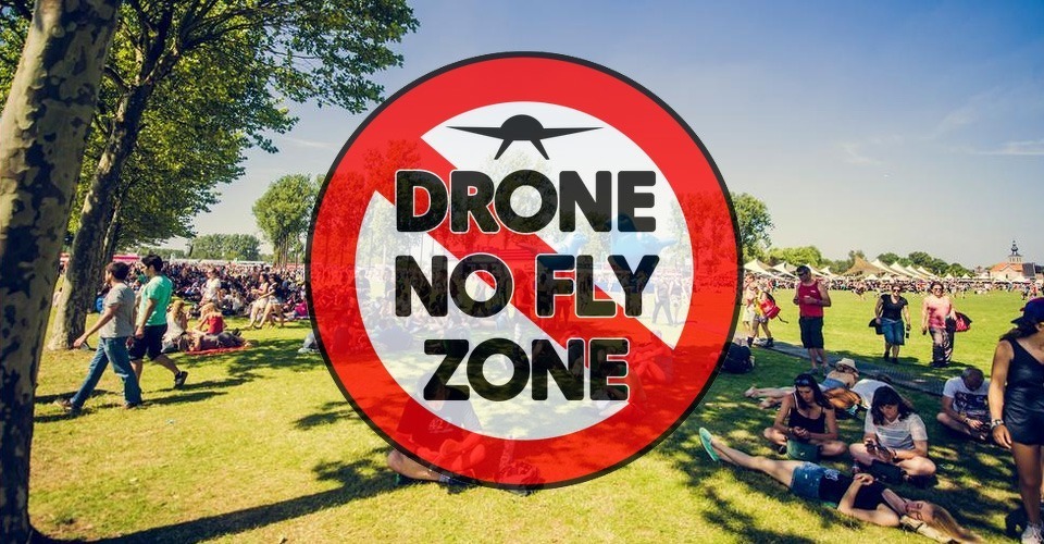 Drones verboden op Rock Werchter