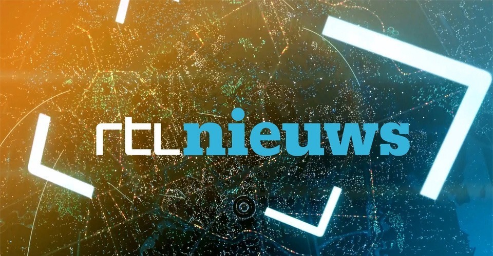 Drone crasht bijna in studio RTL nieuws