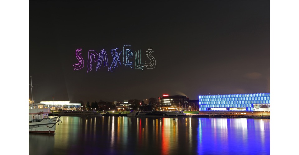 Spaxels - Lichtgevende pixels in de lucht