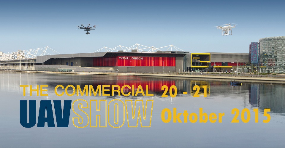 The Commercial UAV Show in Londen op 20 en 21 oktober 2015