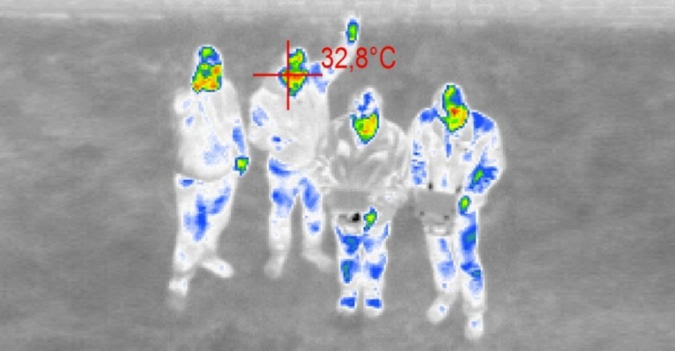 Thermal Vision Pro-systeem voor drones detecteert temperatuur