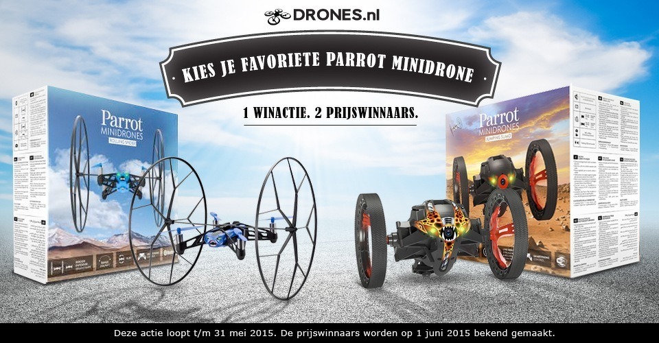 Win je favoriete Parrot Mini Drone!