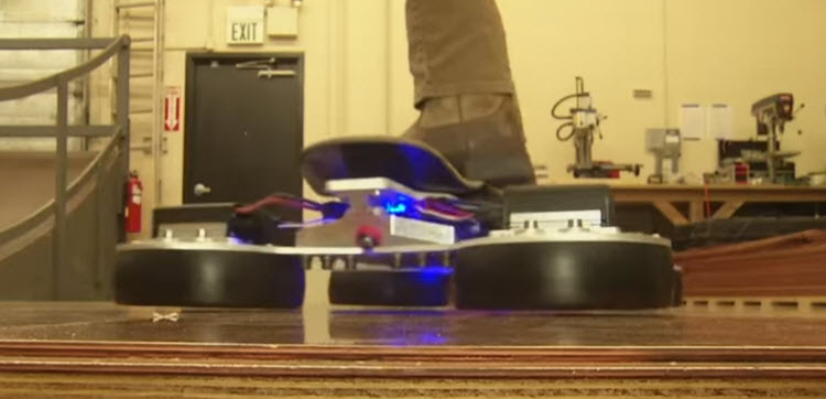 Hendo Hoverboard prototype v2 by Arx Pax