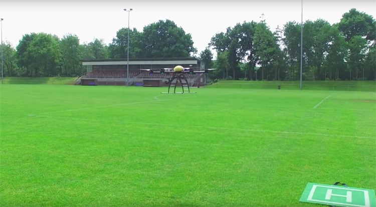 Dronebeelden van Beleef Sport en Cultuur festival in Beilen