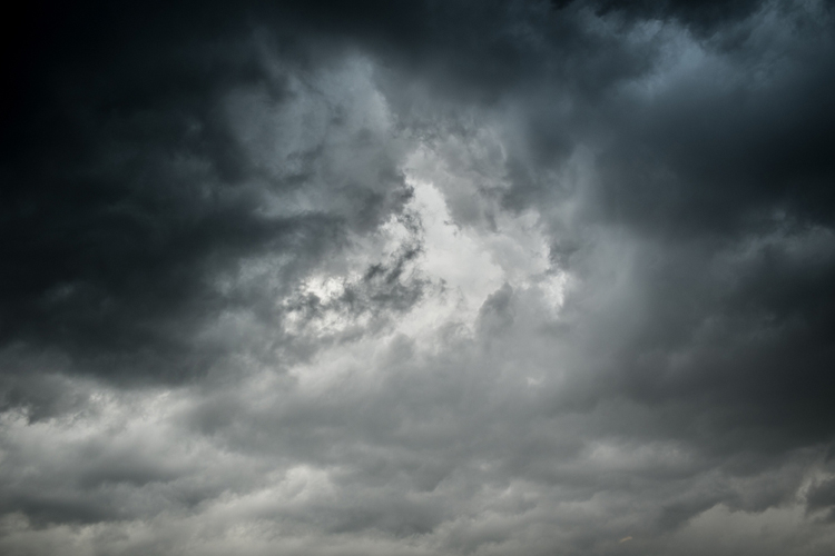 Stormschade kust Australië gefilmd door drone