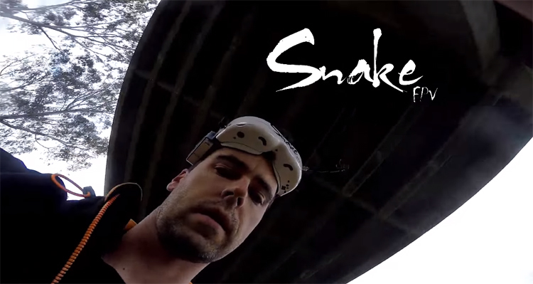 Under the bridge with Snake FPV