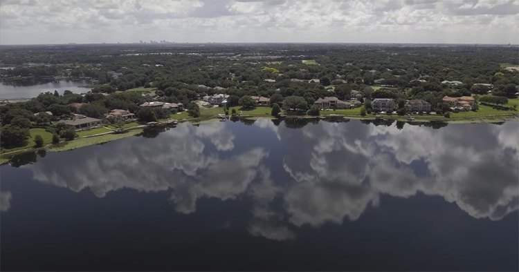 Dronevideo Orlando Florida, USA