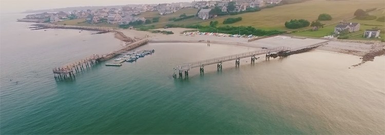 Droneshots zomervakantie van Jordan Tower