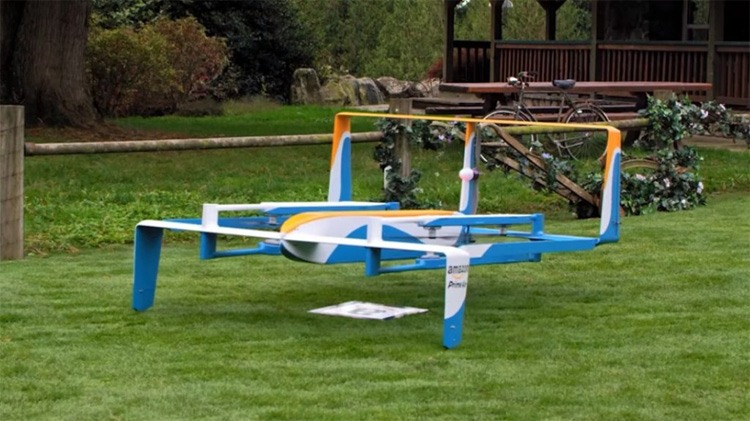 Amazon krijgt toestemming voor drone testvluchten in Verenigd Koninkrijk