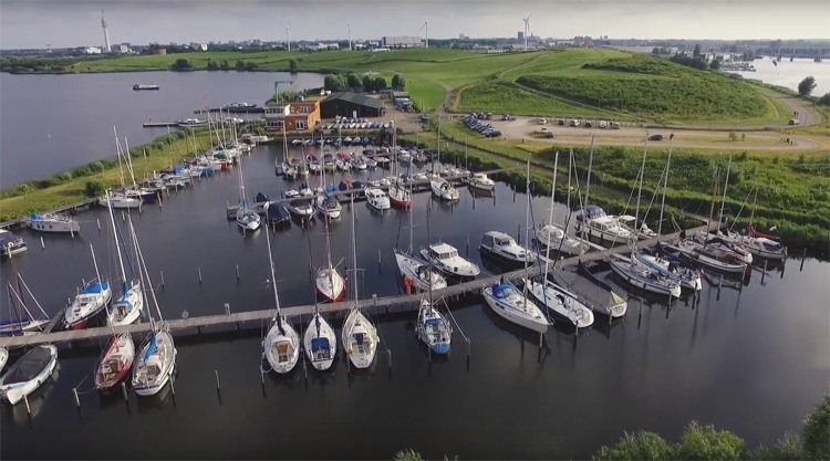 Dronevideo DJI phantom van Haarlemsche jachtclub