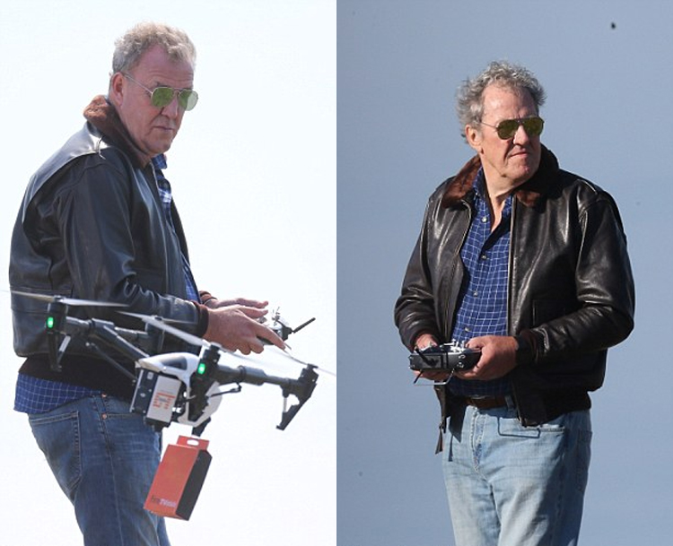 Drone opnames nieuw autoprogramma Jeremy Clarkson voor Amazon Prime