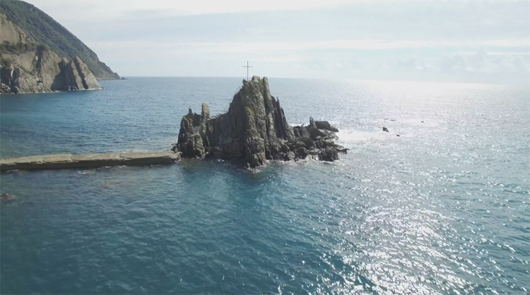 Prachtige Italiaanse rotsen gefilmd met DJI Phantom 3 4K