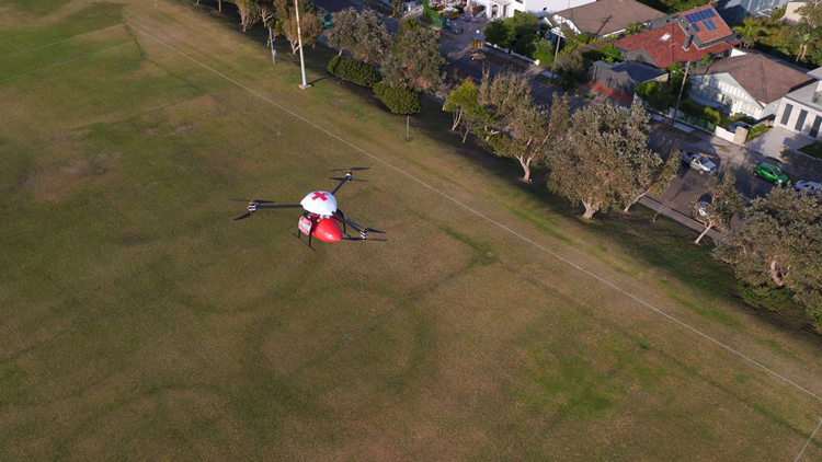 Australië wil drones gebruiken om medicijnen te vervoeren