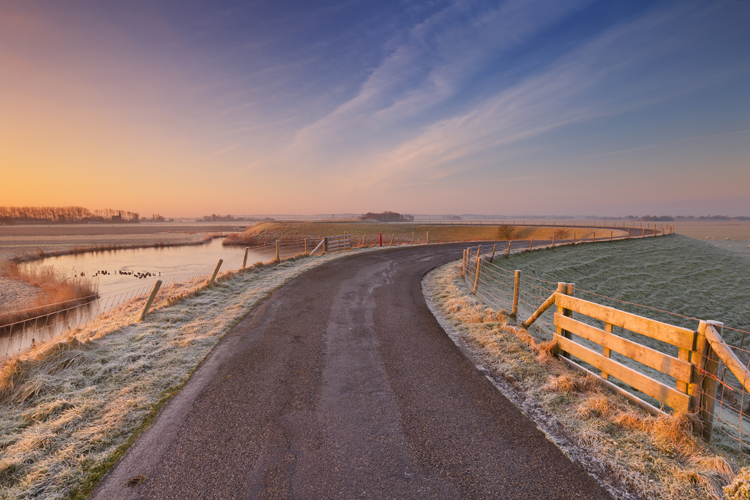 Winter in West-Friesland