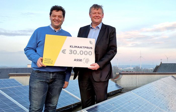 Belgische gemeente Asse wint klimaatprijs met warmtescan drone