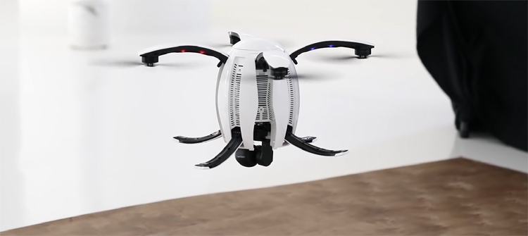 PowerEgg drone getoond op CES 2017