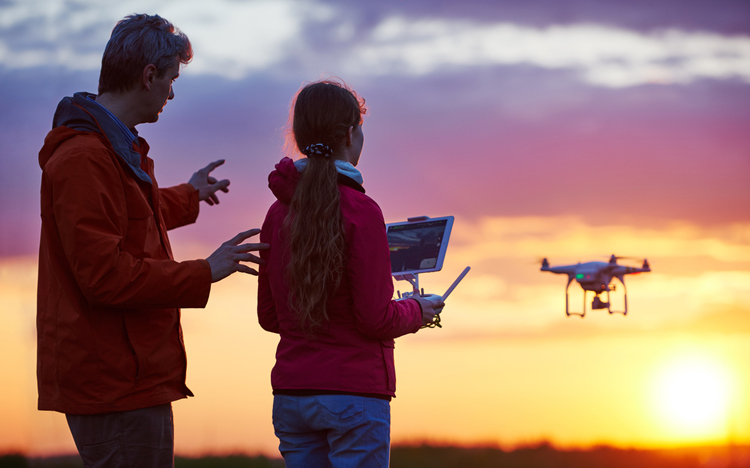 Aantal dronevluchten bij NRTC-dronecentrum Flevoland in 2016 verdubbeld