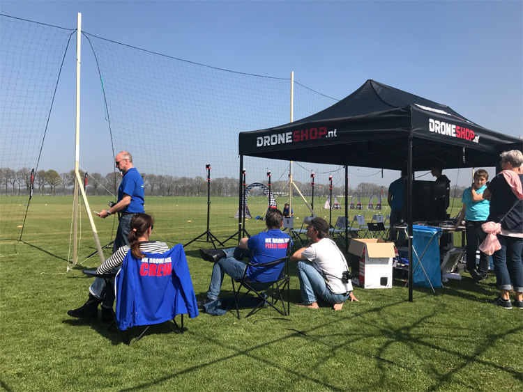 ShaggyFPV eindigt 4e tijdens NK Drone Race training in Someren