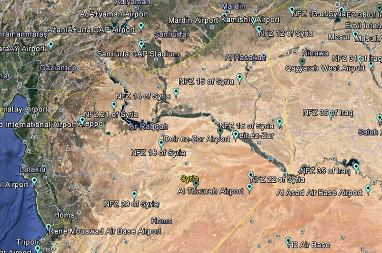 DJI voegt grote delen van Irak en Syrië toe aan No Fly Zones