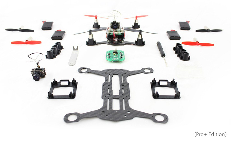 Extreme Fliers presenteert Micro Drone Carbon FPV racing kit