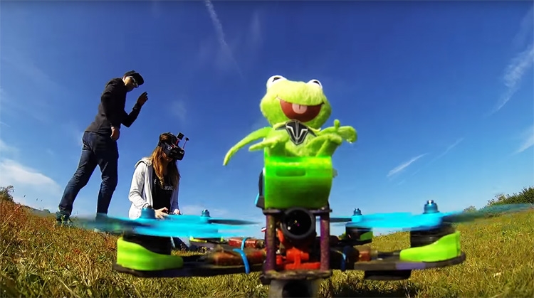 MG FPV - Kermit The Flying Frog
