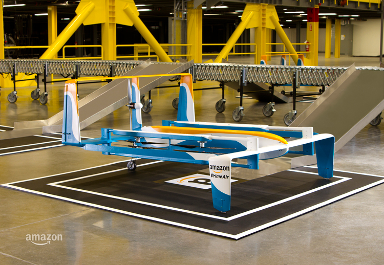 Amazon dient patent in voor dronebezorgtoren