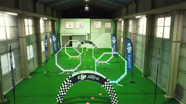 DJI opent eerste Drone Arena in Japan