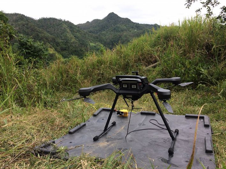 Drones repareren elektriciteitsnetwerk in Puerto Rico