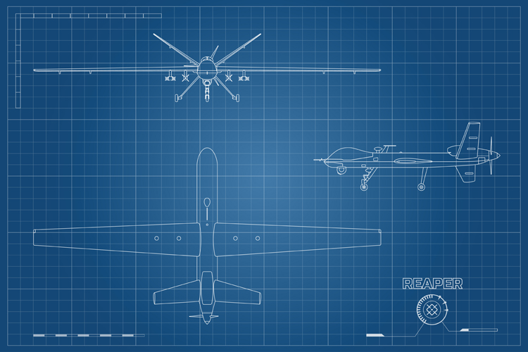 Defensie koopt definitief vier MQ-9 Reaper drones
