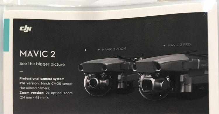 DJI presenteert nieuwe Mavic 2 serie op 23 augustus 2018