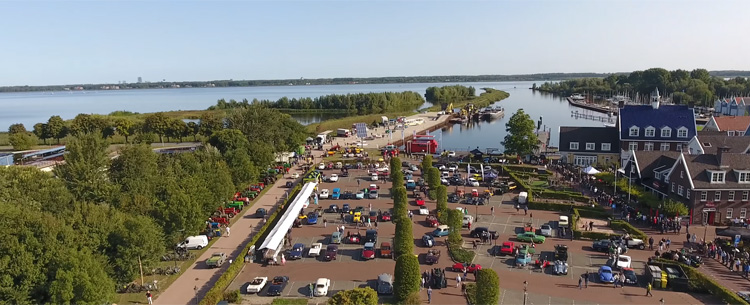 Oldtimer Festival Huizen 2018 gefilmd met DJI Mavic Pro in 4K